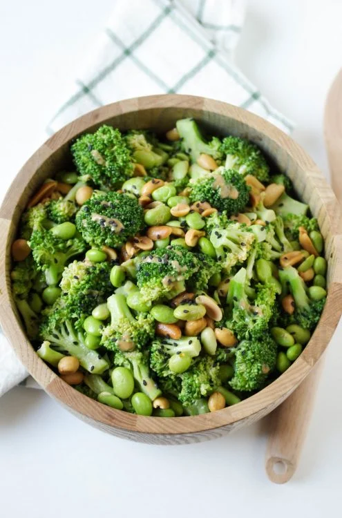 broccoli salad with lima beans recipe