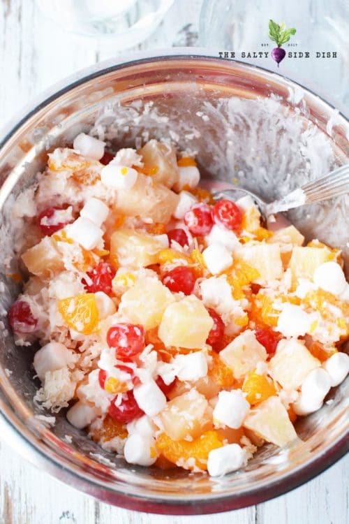 Ambrosia Salad Recipe with Cool Whip