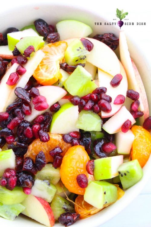 winter fruit salad side dish