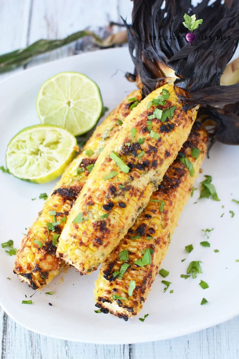 Grilled Mexican Street Corn
