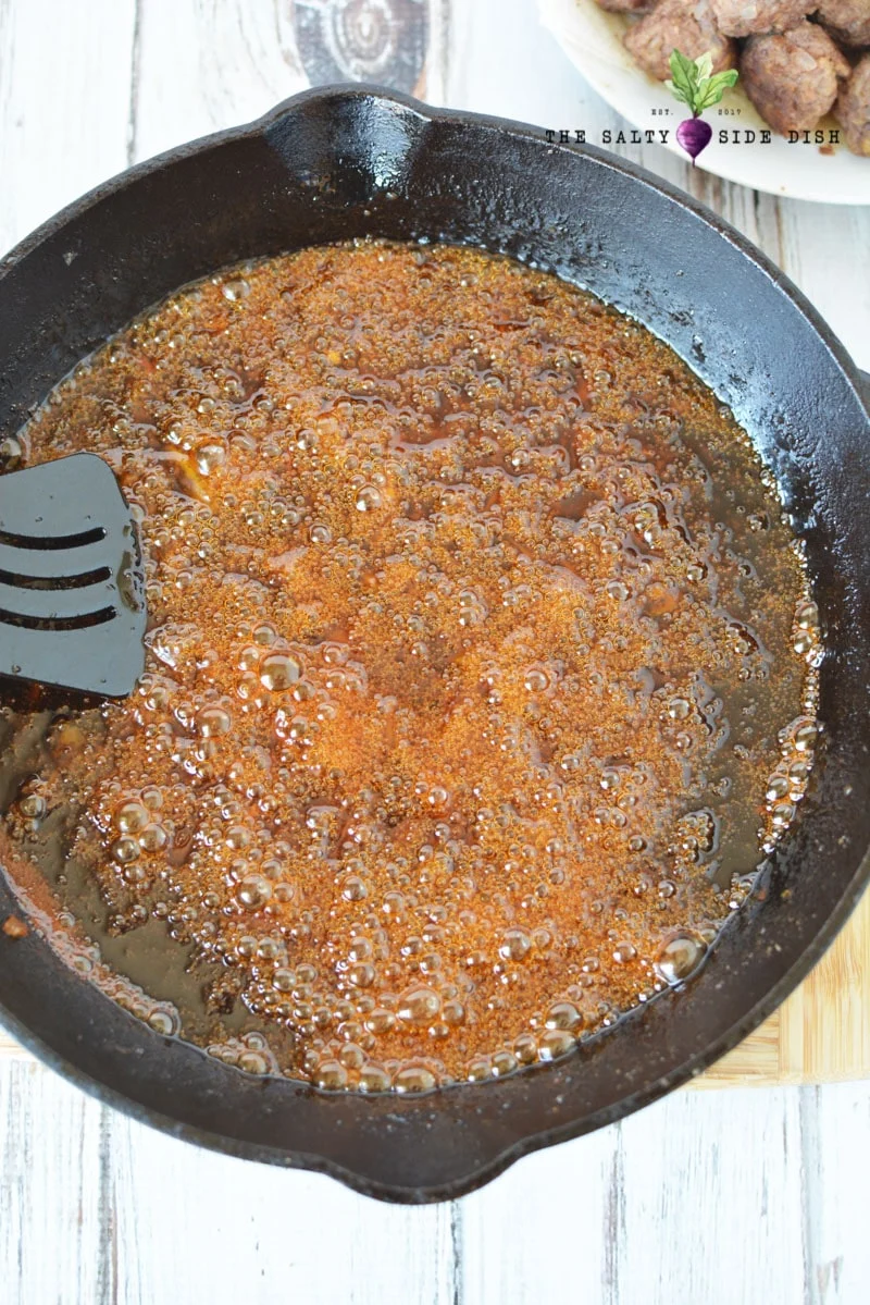 how to make sweet jelly sauce for meatballs