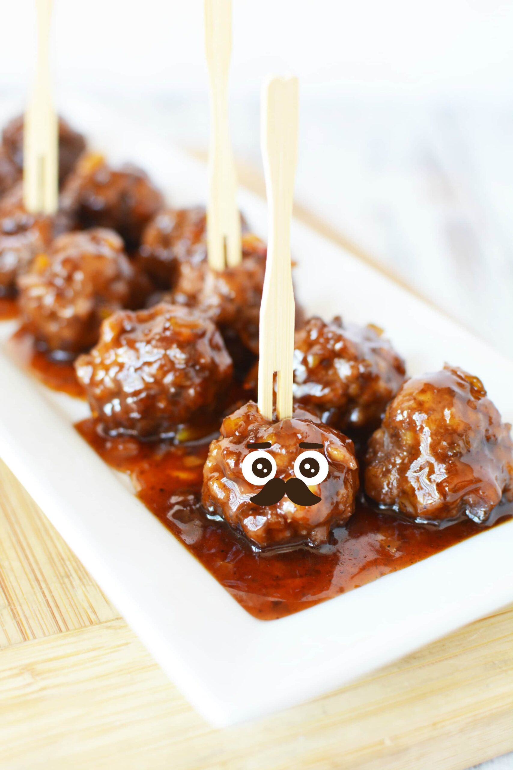 Cocktail Meatballs with Bourbon and Jelly Preserves