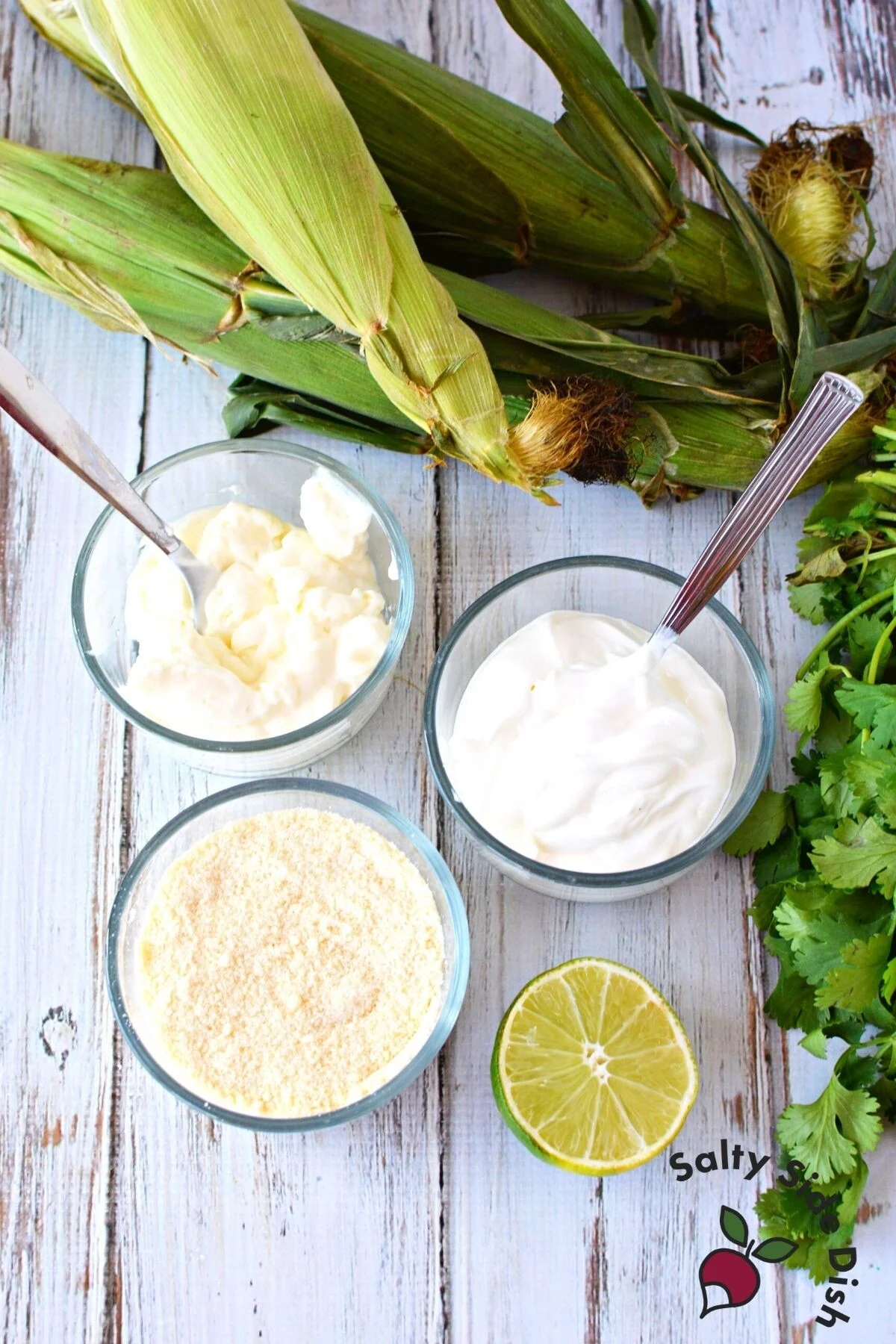 mayo parmesan sauce for corn.