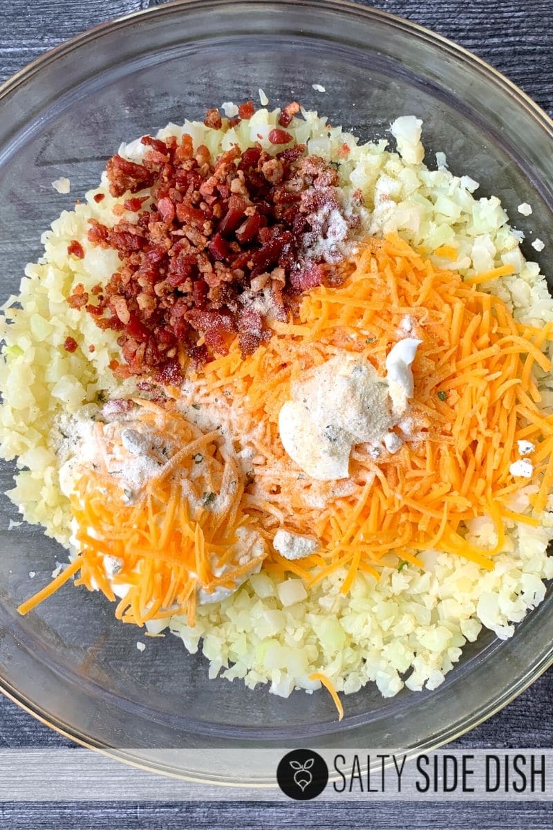 Loaded Cauliflower Casserole Recipe (Low Carb, KETO Side Dish)