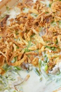 green bean casserole.