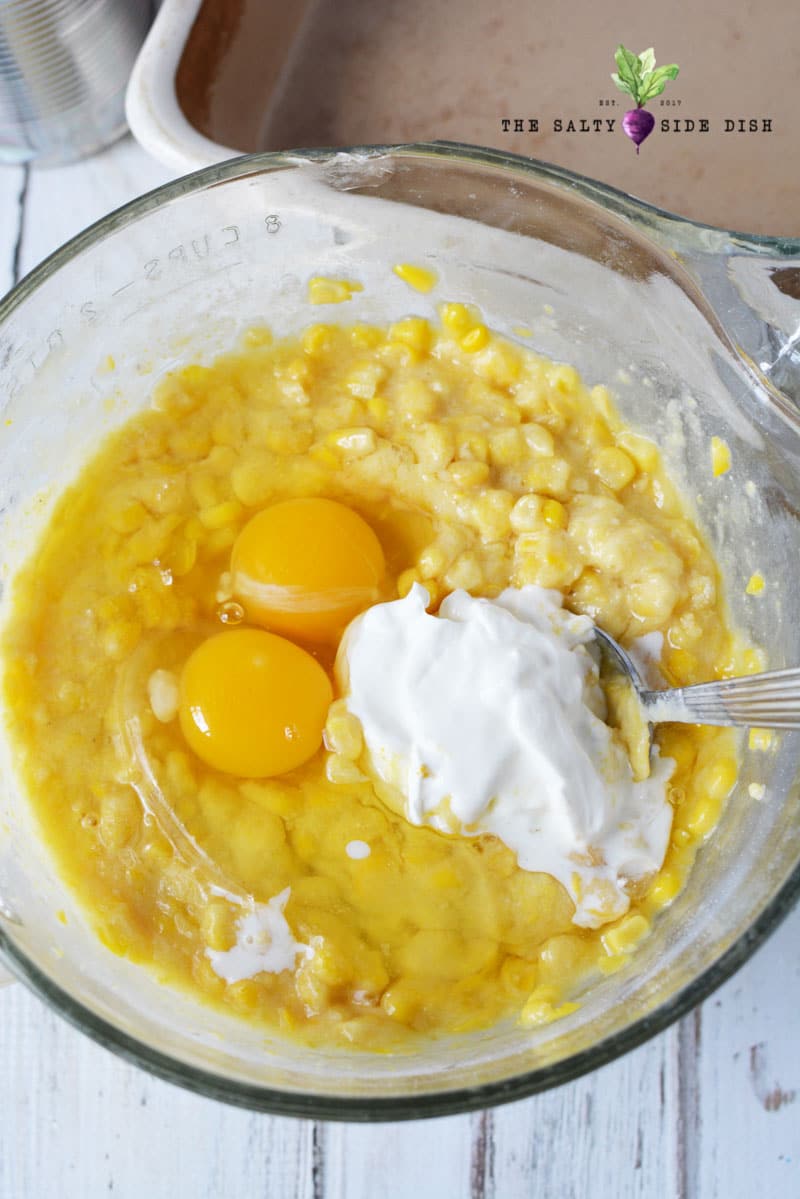 corn pudding from scratch
