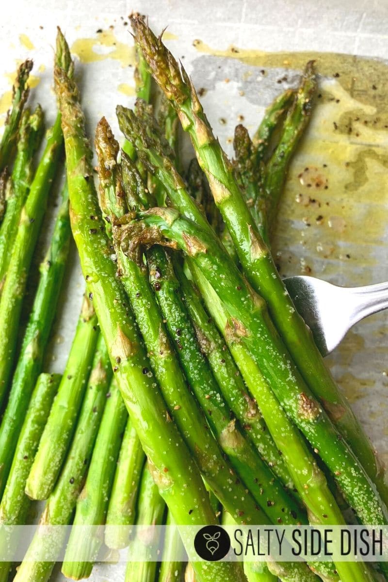 Garlic Roasted Asparagus KETO RECIPE