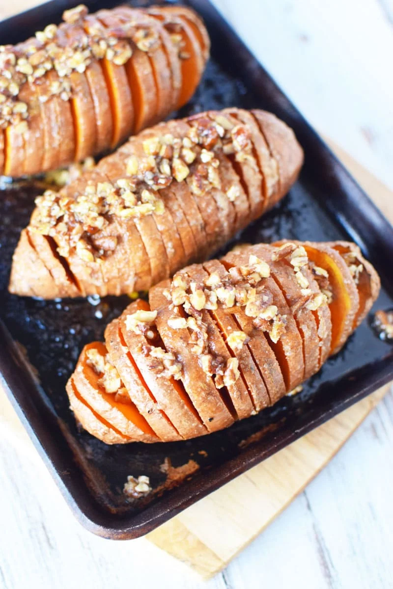 Hasselback Sweet Potatoes