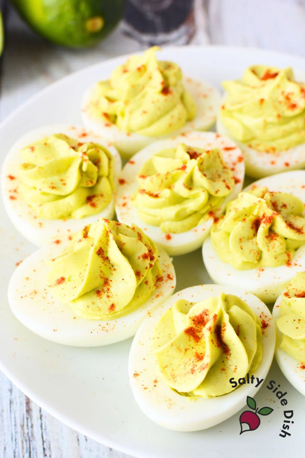 avocado deviled eggs recipe without mayo.