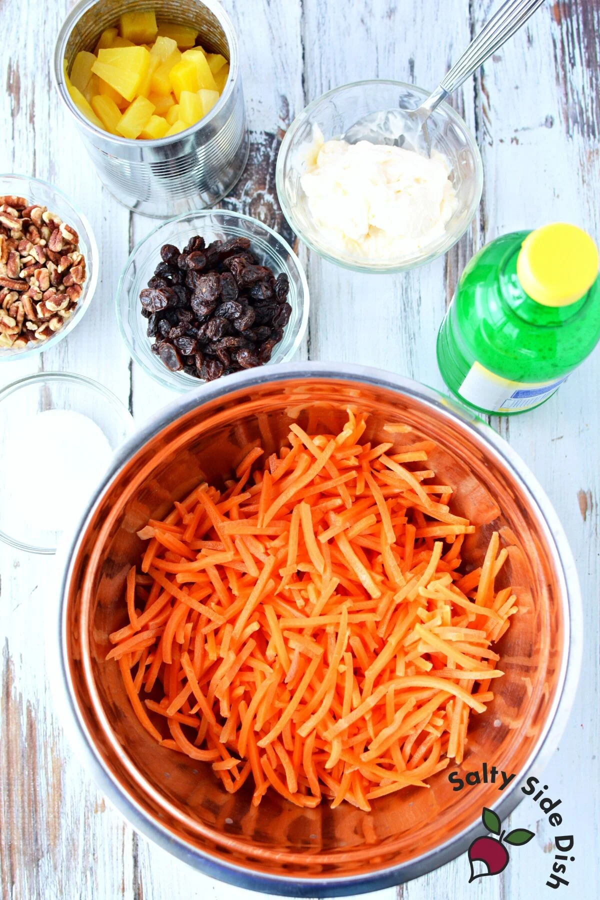 carrot salad ingredients.