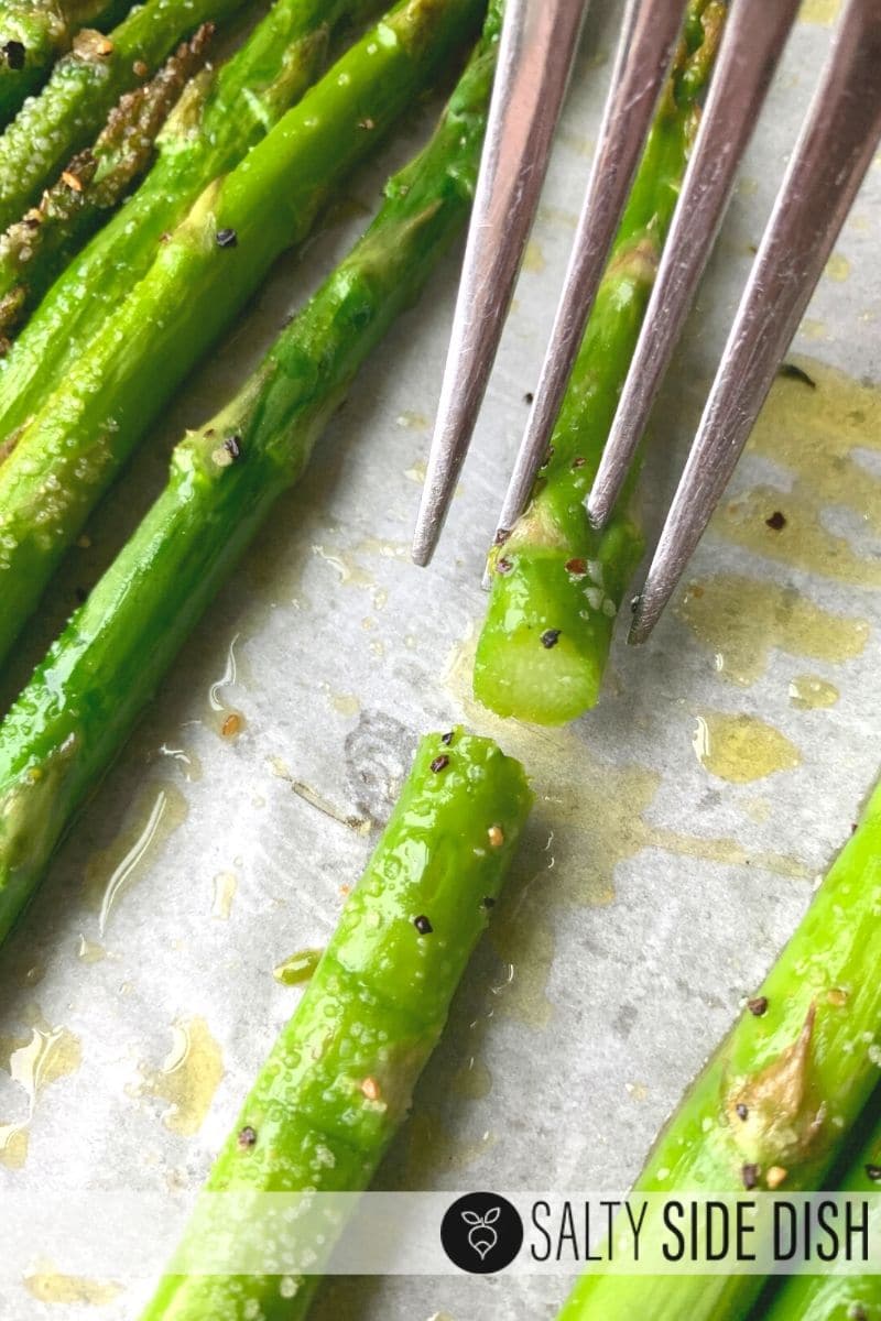 perfect crisp tender asparagus on a low carb diet