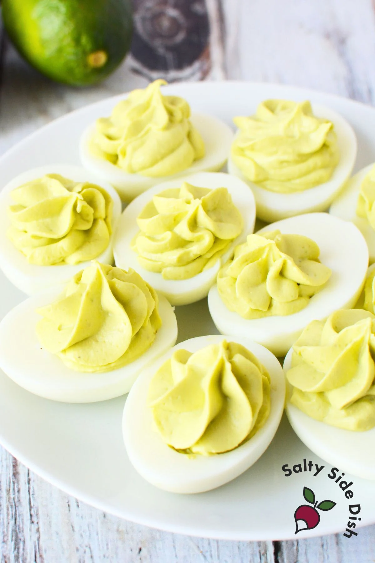 Avocado Deviled Eggs