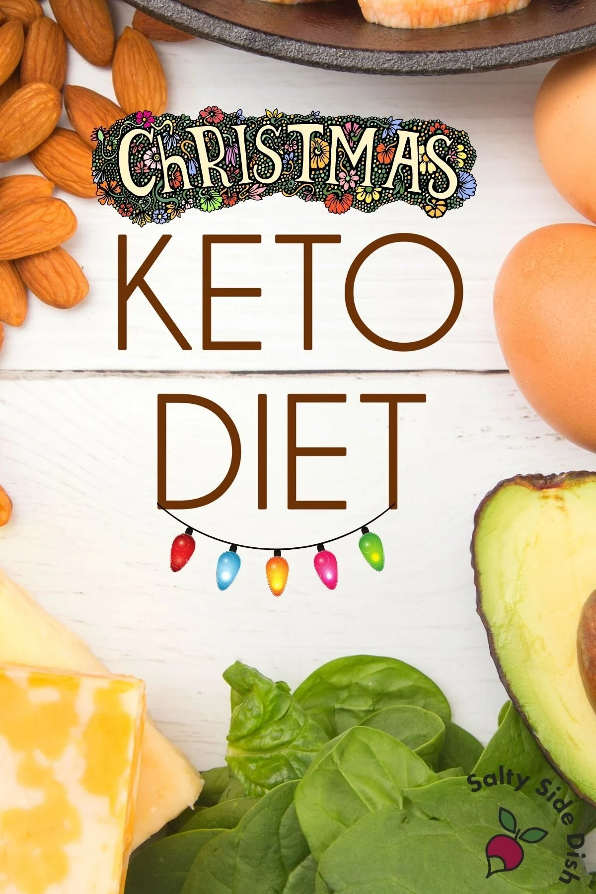 christmas keto diet tips image.