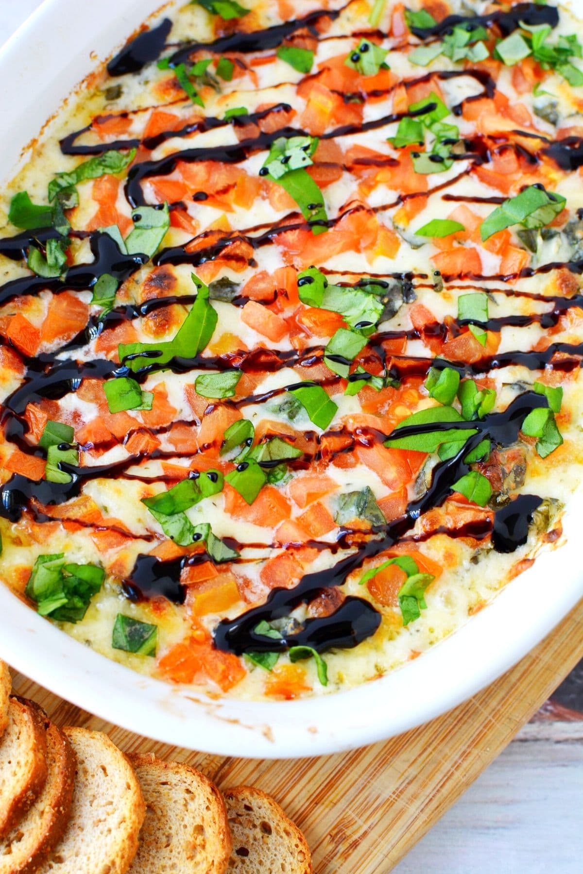 Hot Caprese Dip