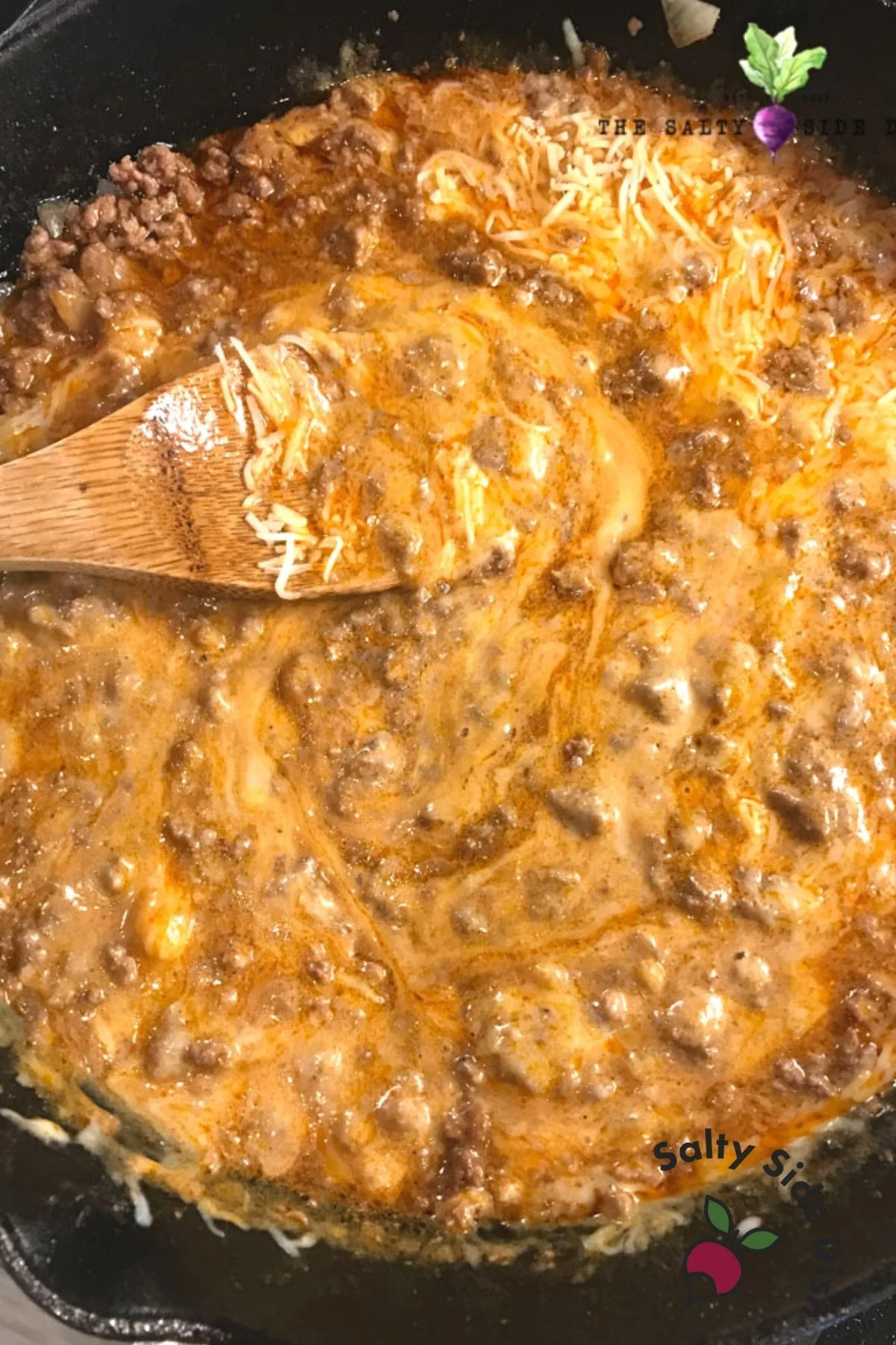 Enchilada Dip with Ground Beef