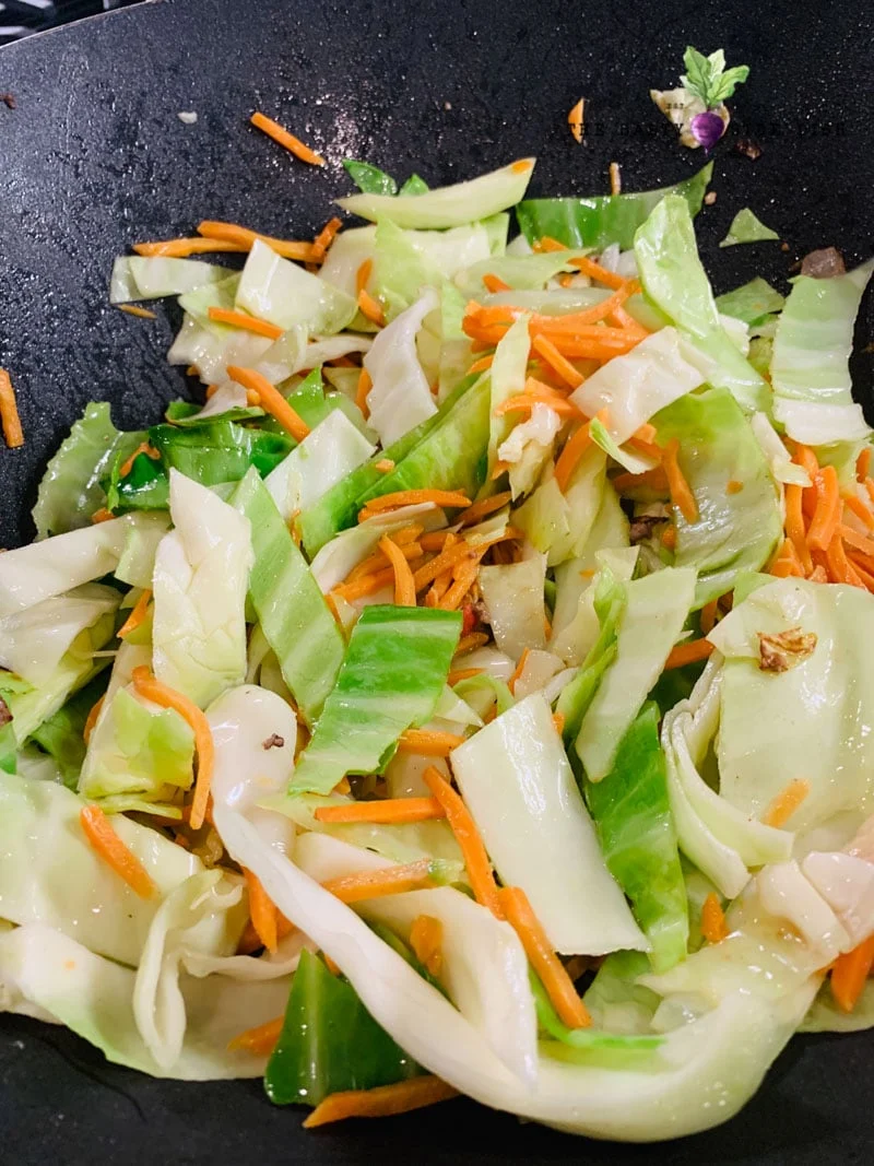 tender crisp cabbage