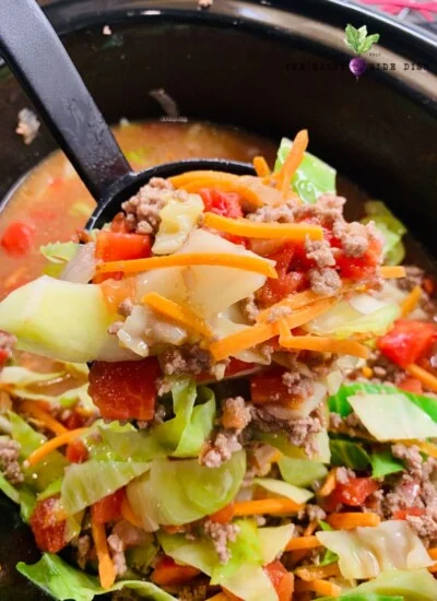 beef cabbage soup recipe.