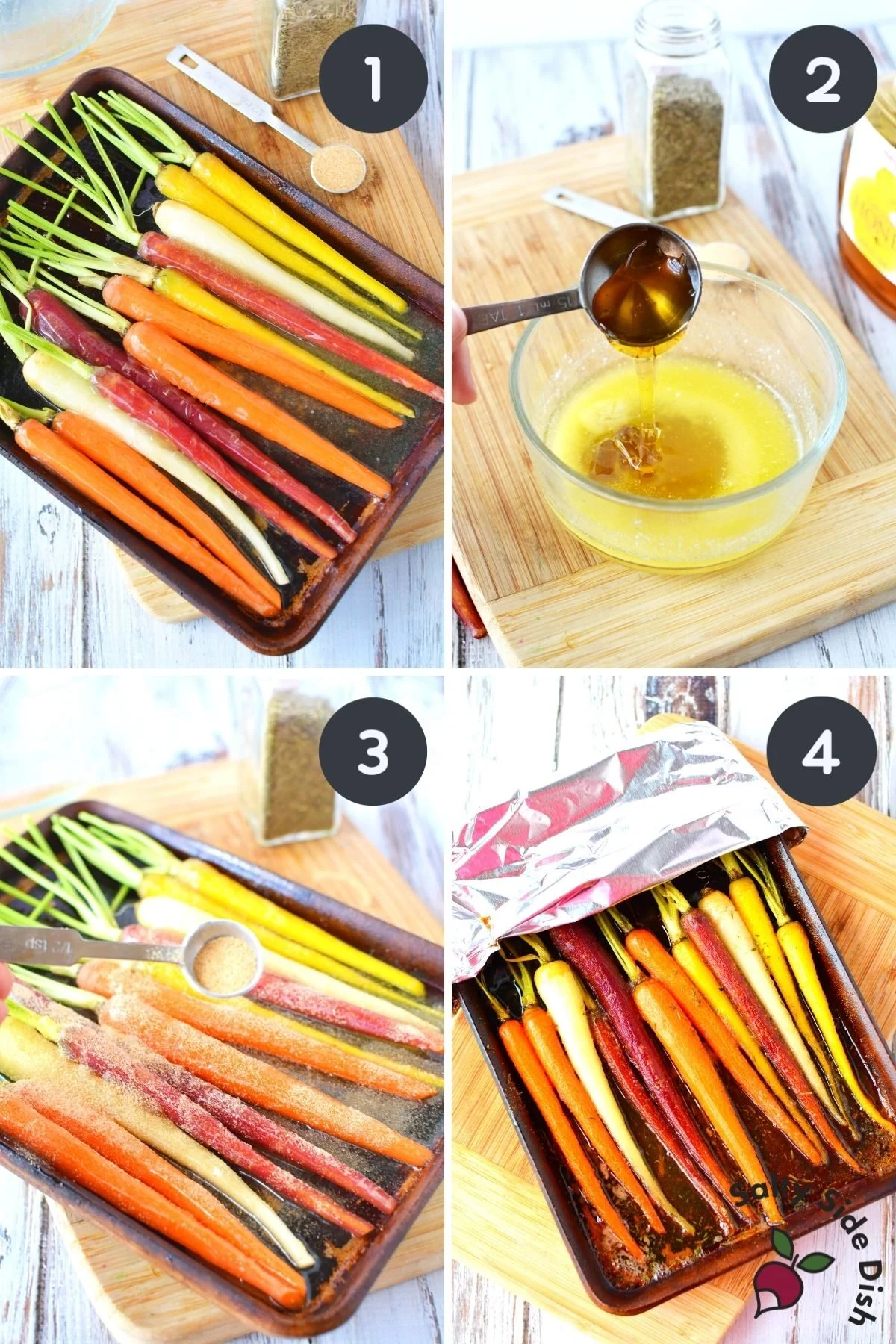 How to roast Rainbow Carrots.