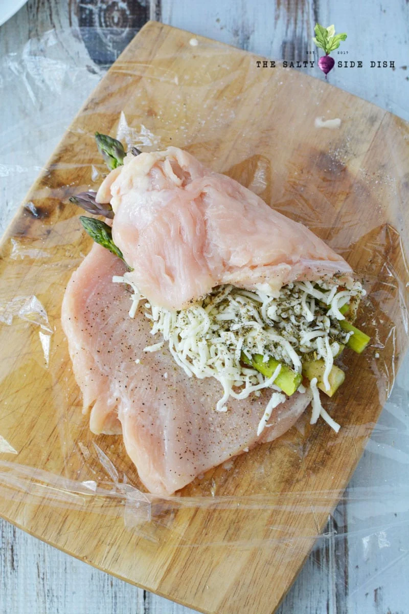 Asparagus Stuffed Chicken