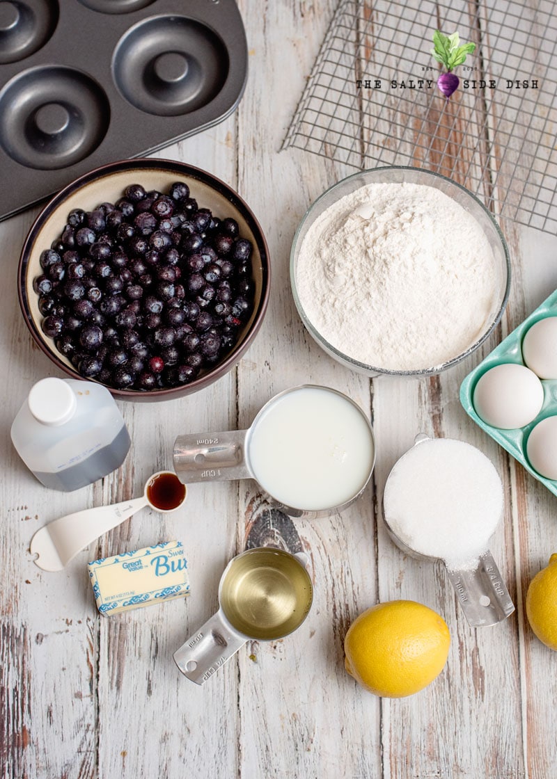 homemade cake donuts ingredient list