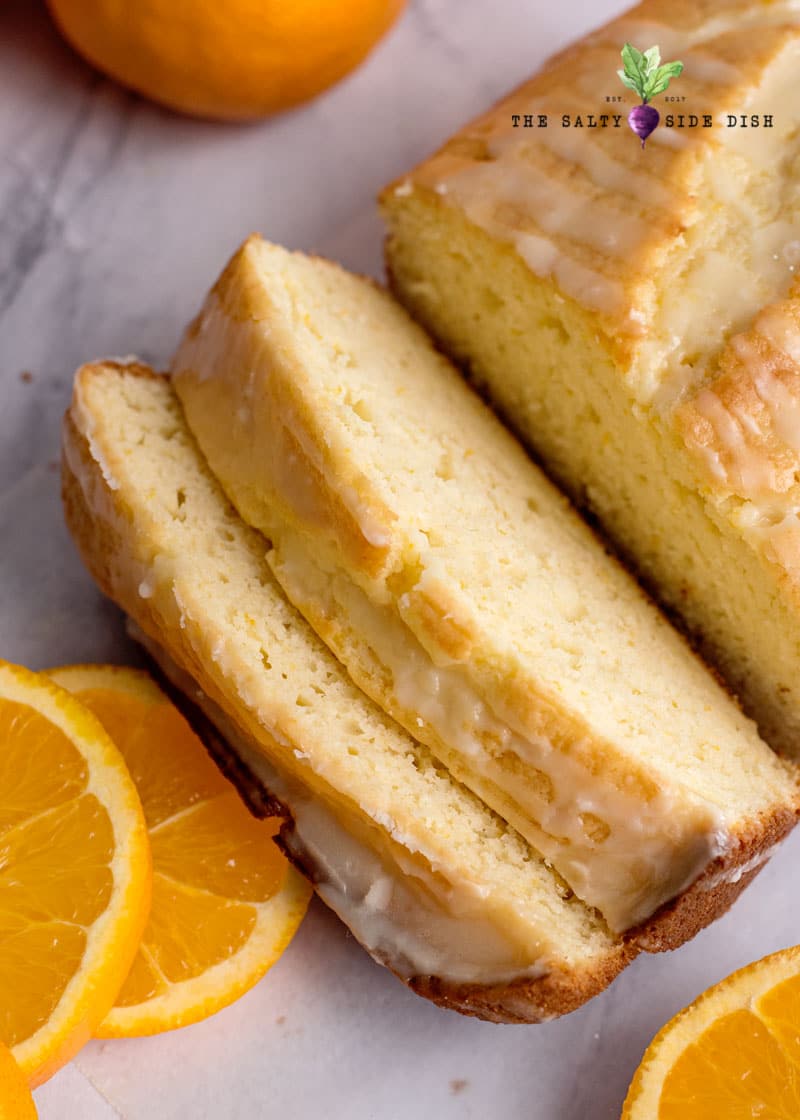 Orange Bread with Orange Glaze