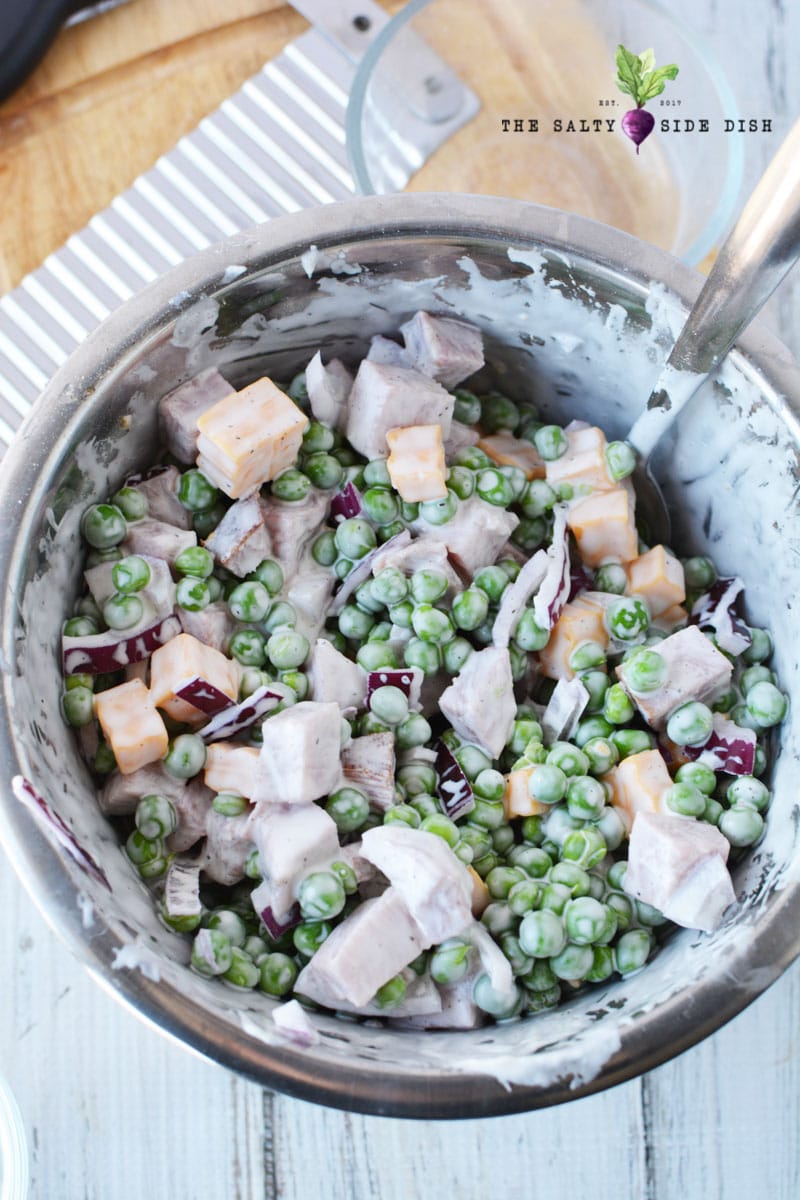 ham and pea salad side dish