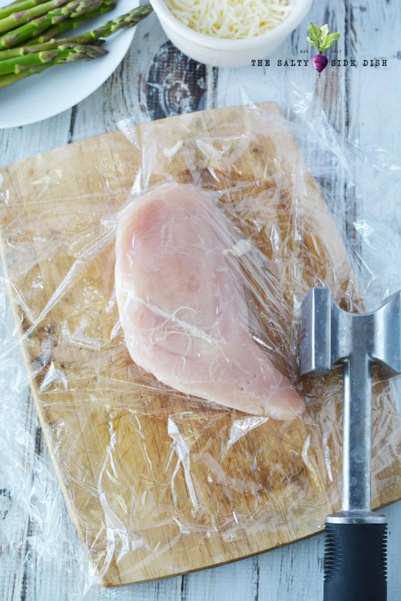 chicken breast ready to be prepared