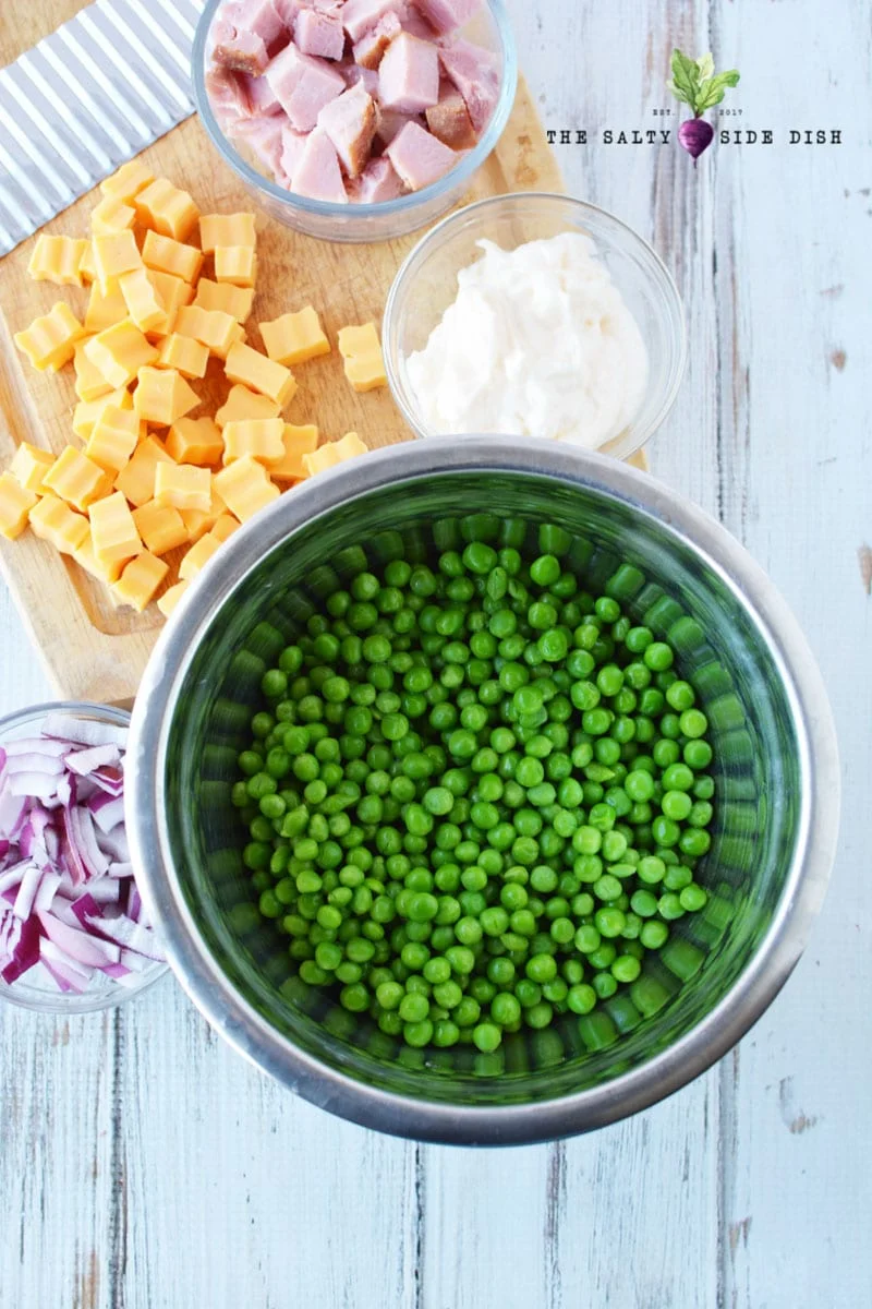 pea salad ingredients