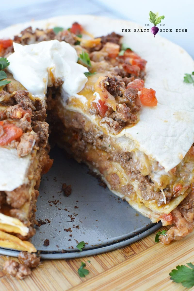 Layered Burrito Pie Recipe