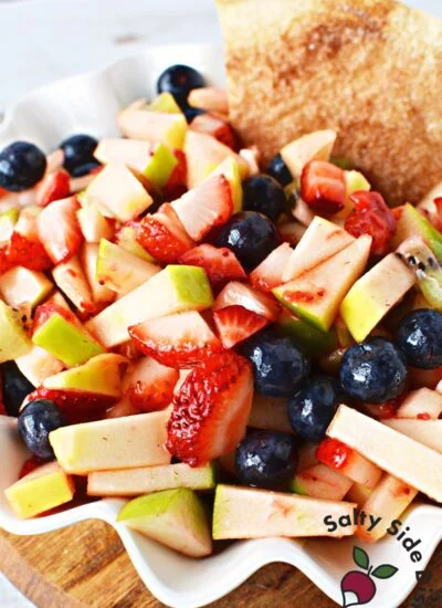 simple fruit salsa recipe.