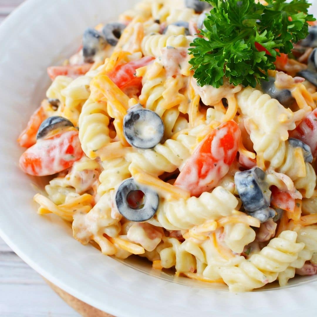 Hidden Valley Ranch Pasta Salad
