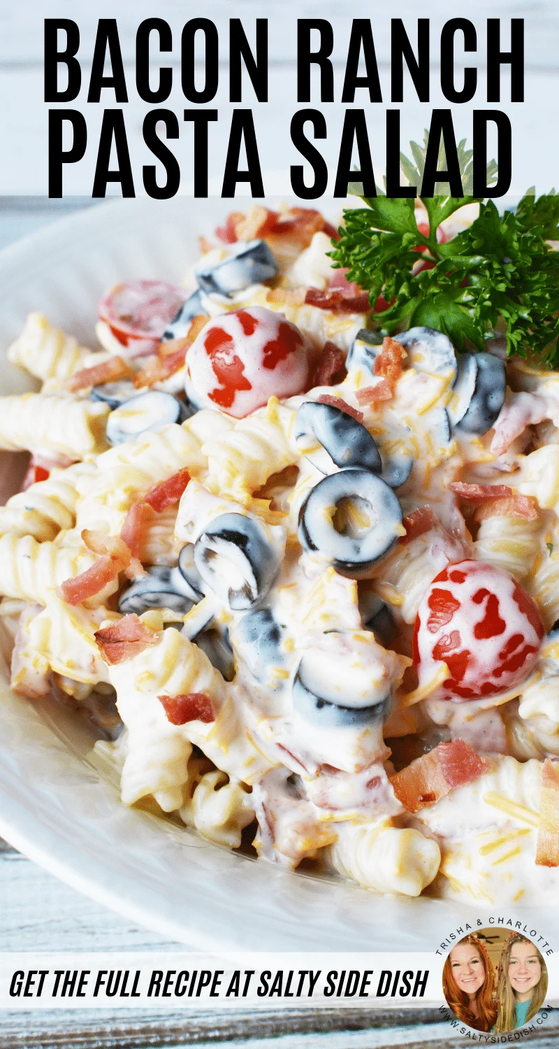 bacon ranch pasta salad recipe.