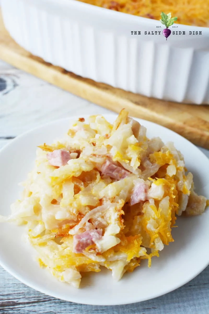 ham and hash brown casserole recipe