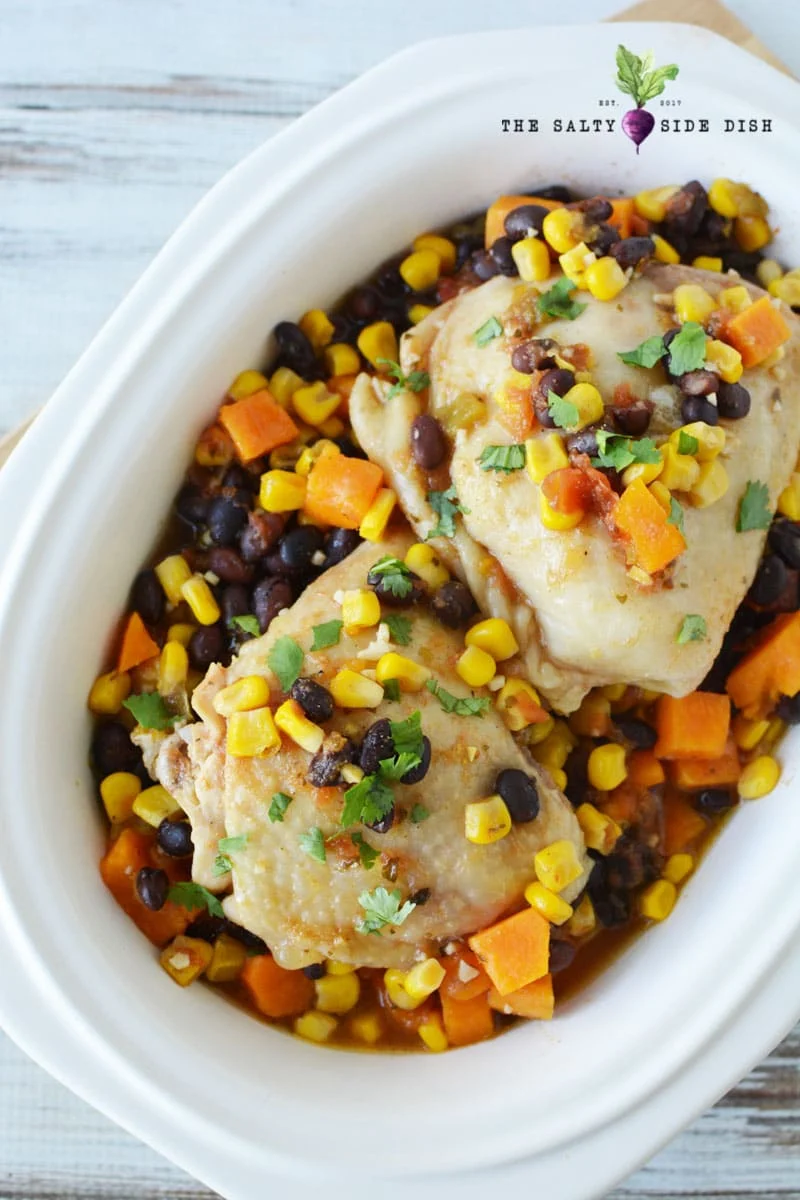 Slow Cooker Mexican Chicken Thigh Recipe