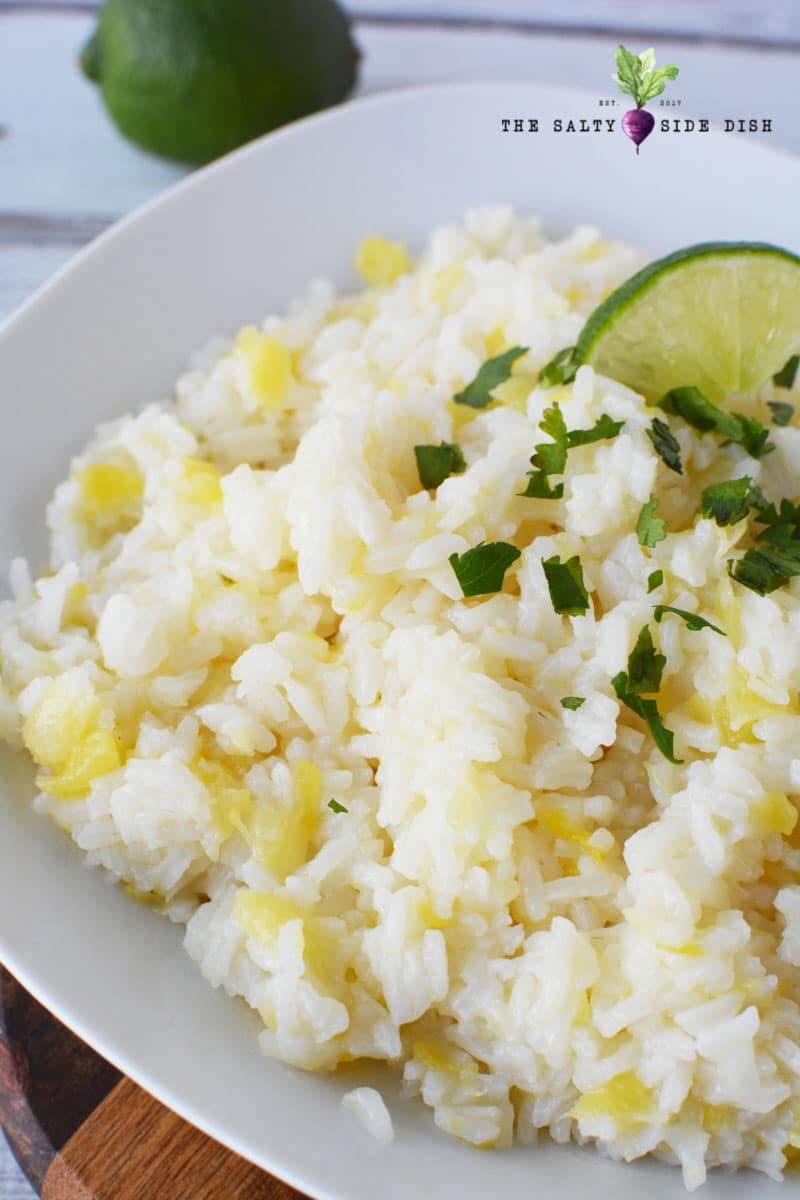 Hawaiian Rice with Pineapple