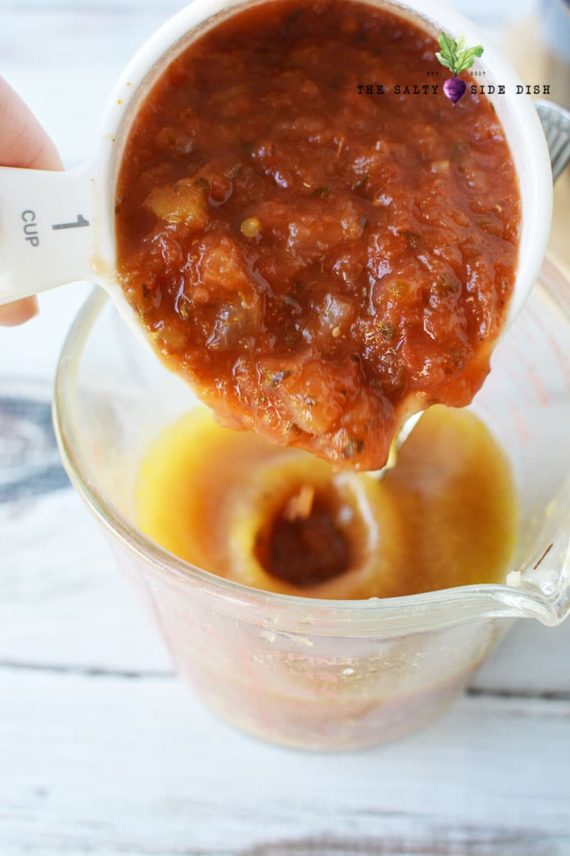 spicy salsa makes the perfect Mexican CHicken Base