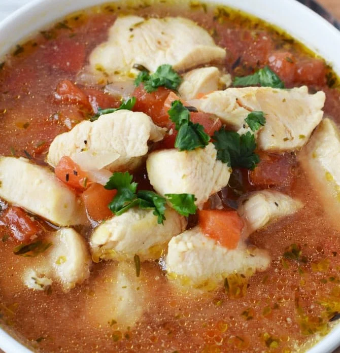 Easy Chicken Tortilla Soup