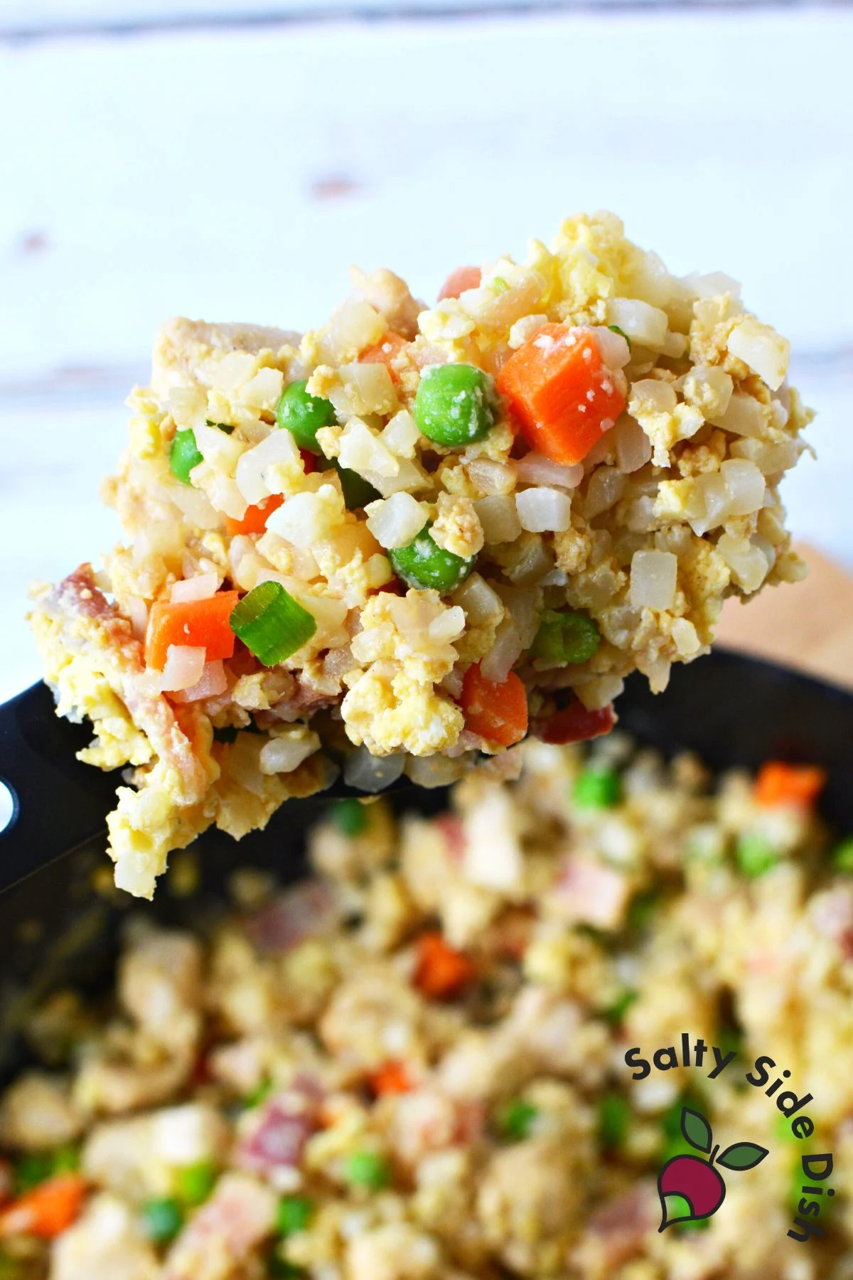how to make cauliflower fried rice.