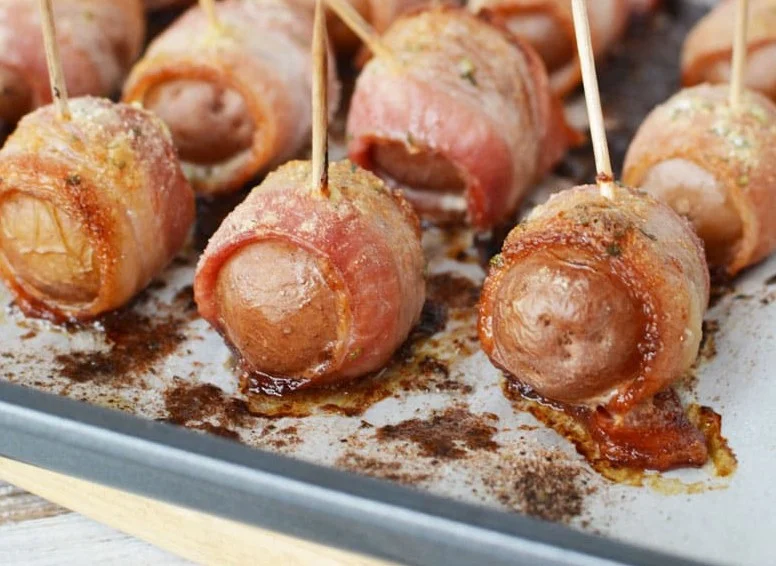 Bacon Wrapped Potatoes
