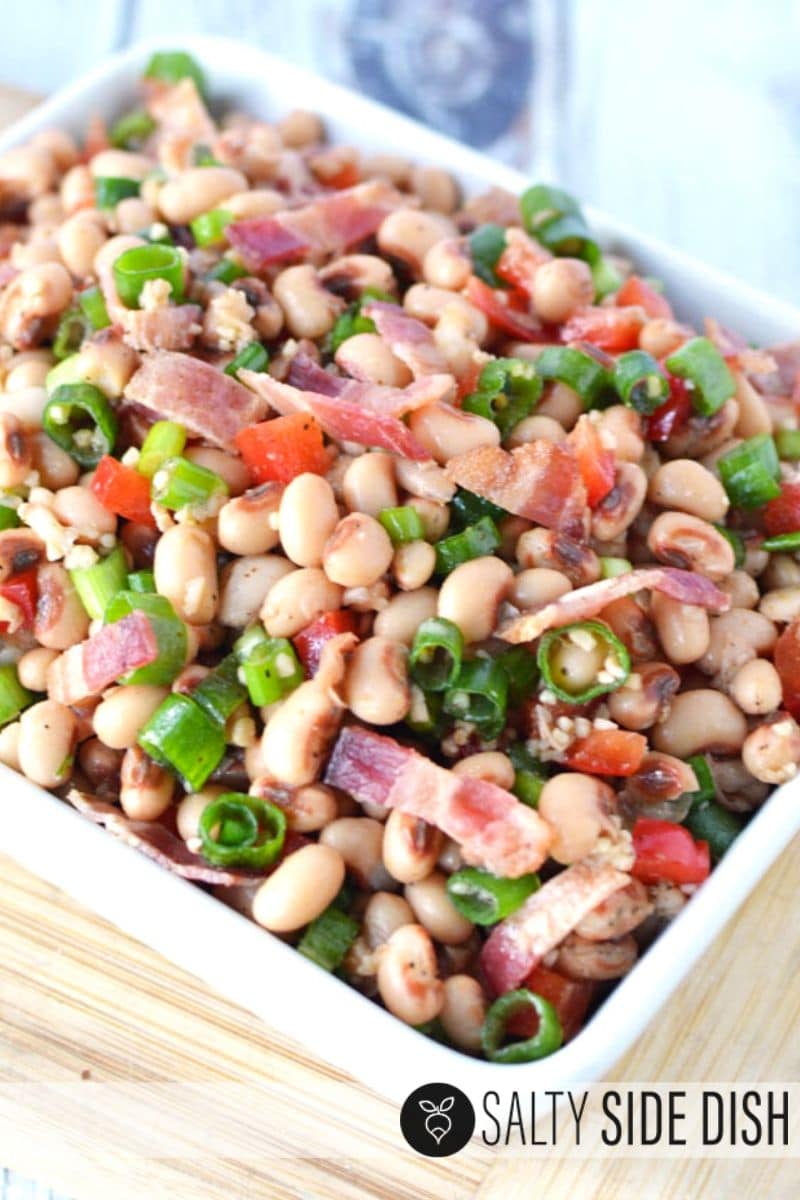 easy cold black eyed pea salad recipe