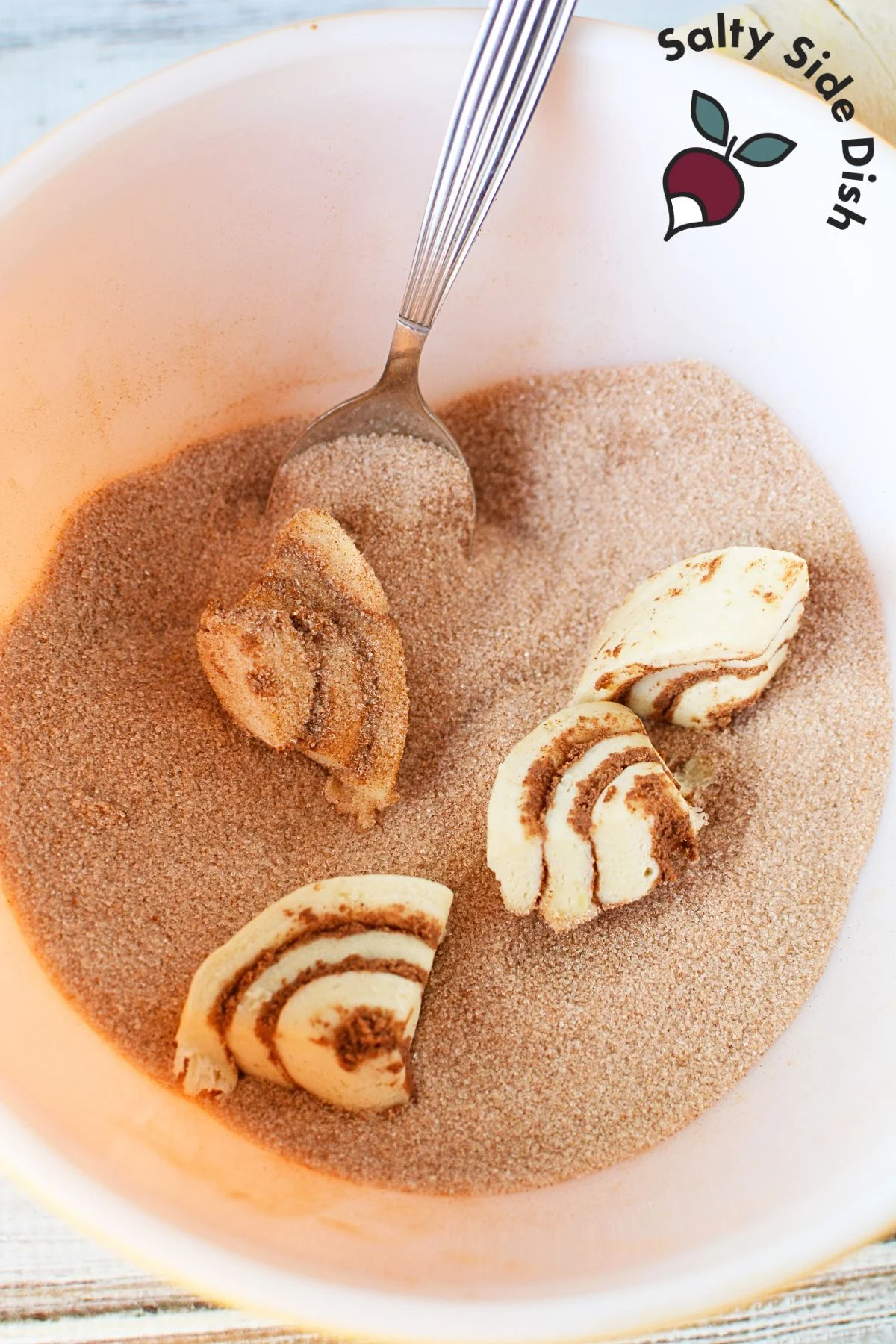 add cinnamon sugar to the store bought dough.