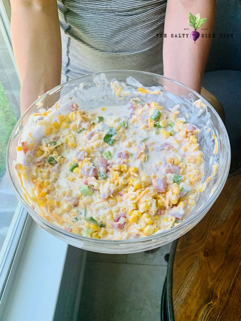 huge party dip in a bowl