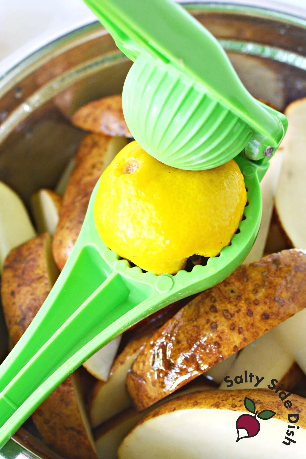 fresh lemons for a fresh lemony flavor.