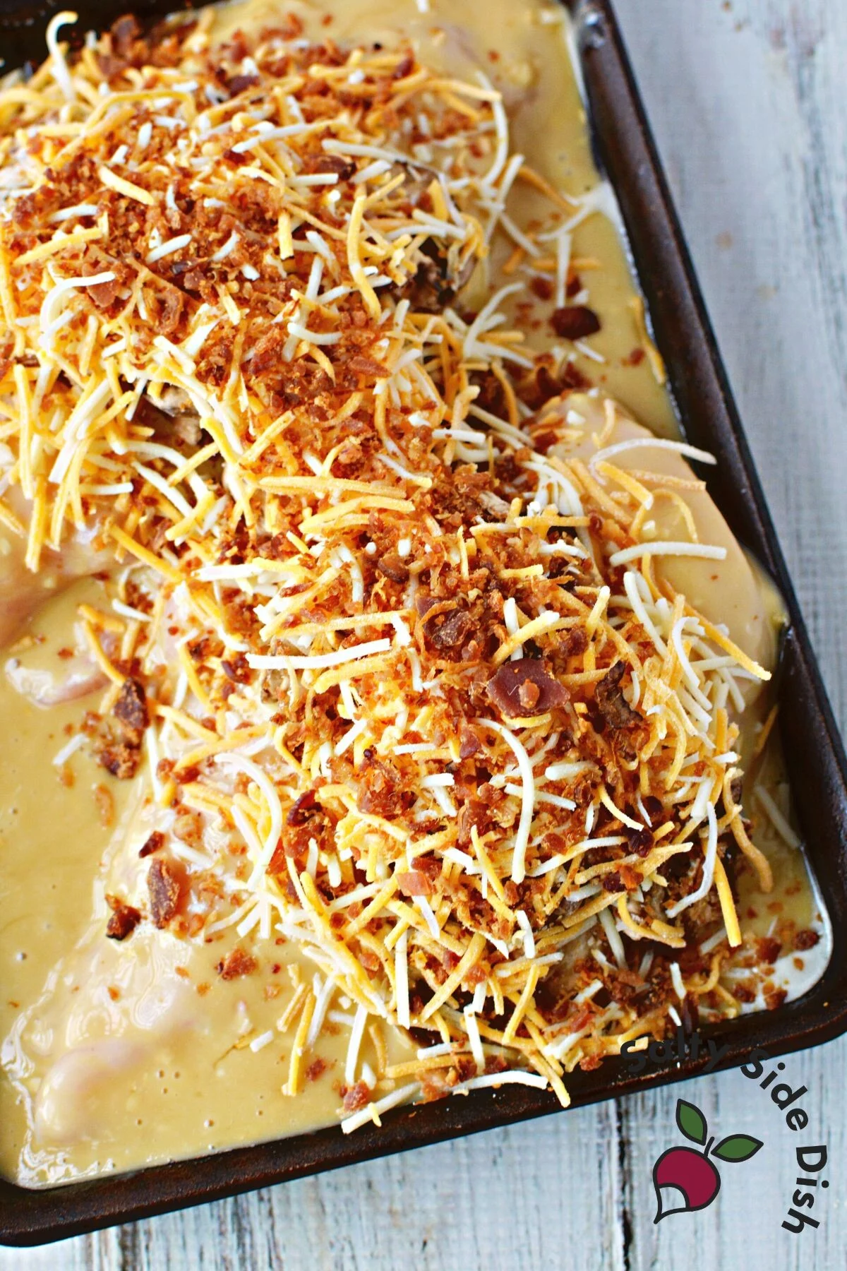 cheesy baked chicken just like outback.