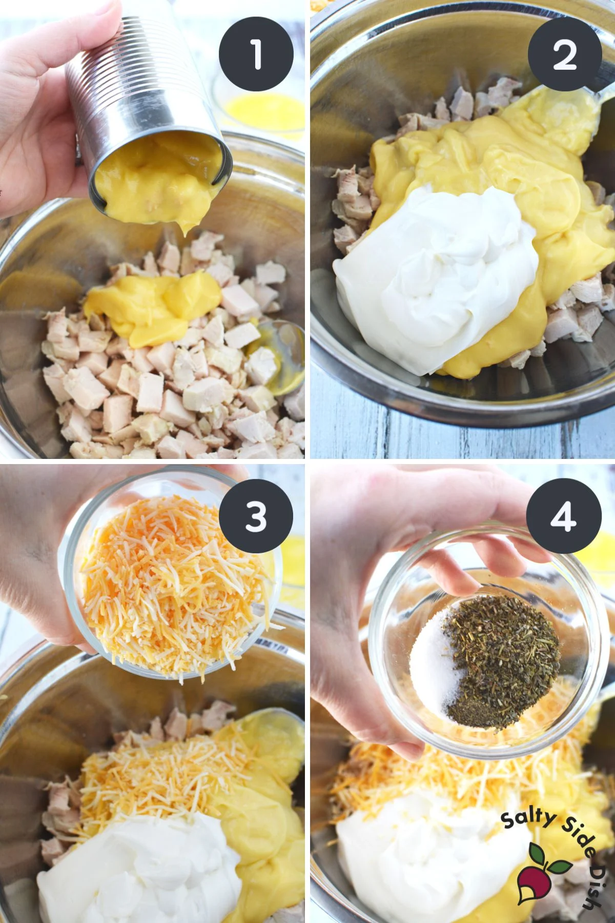 how to combine ritz cracker casserole.