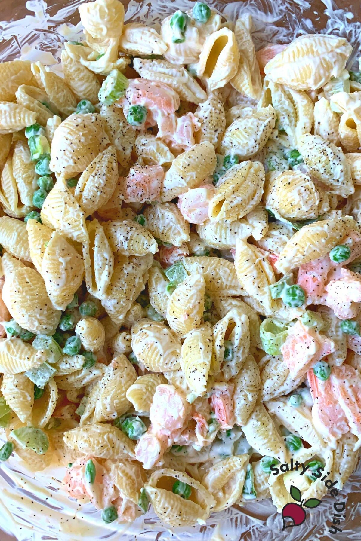 shrimp pasta salad.