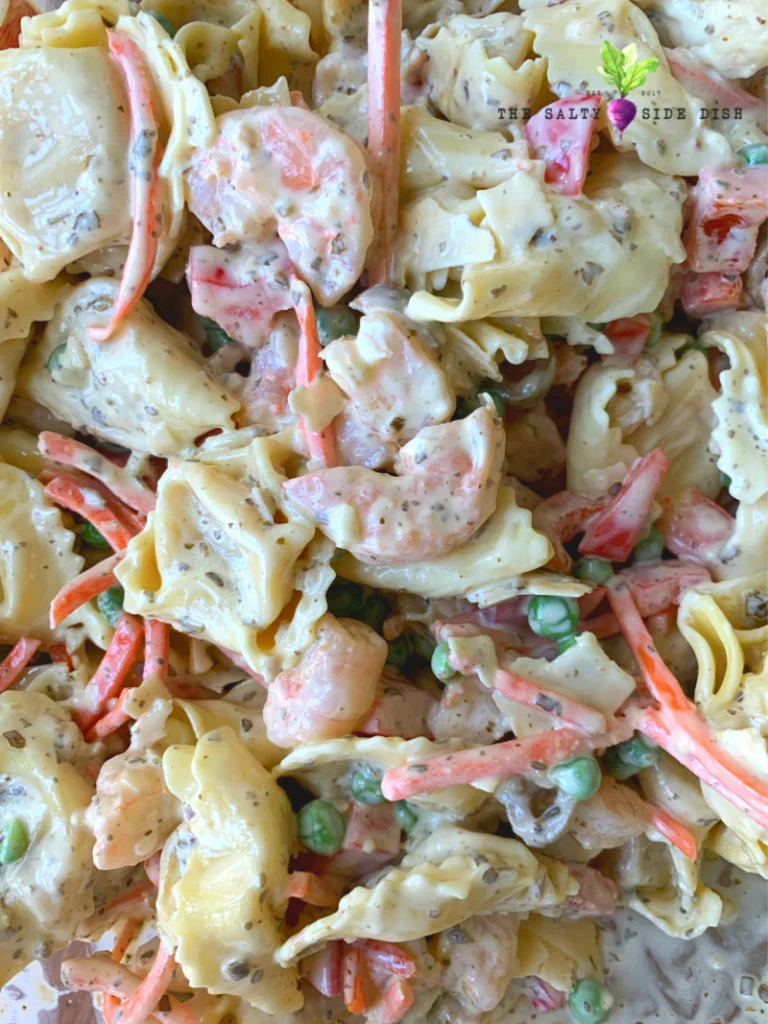 shrimp pesto pasta salad recipe.