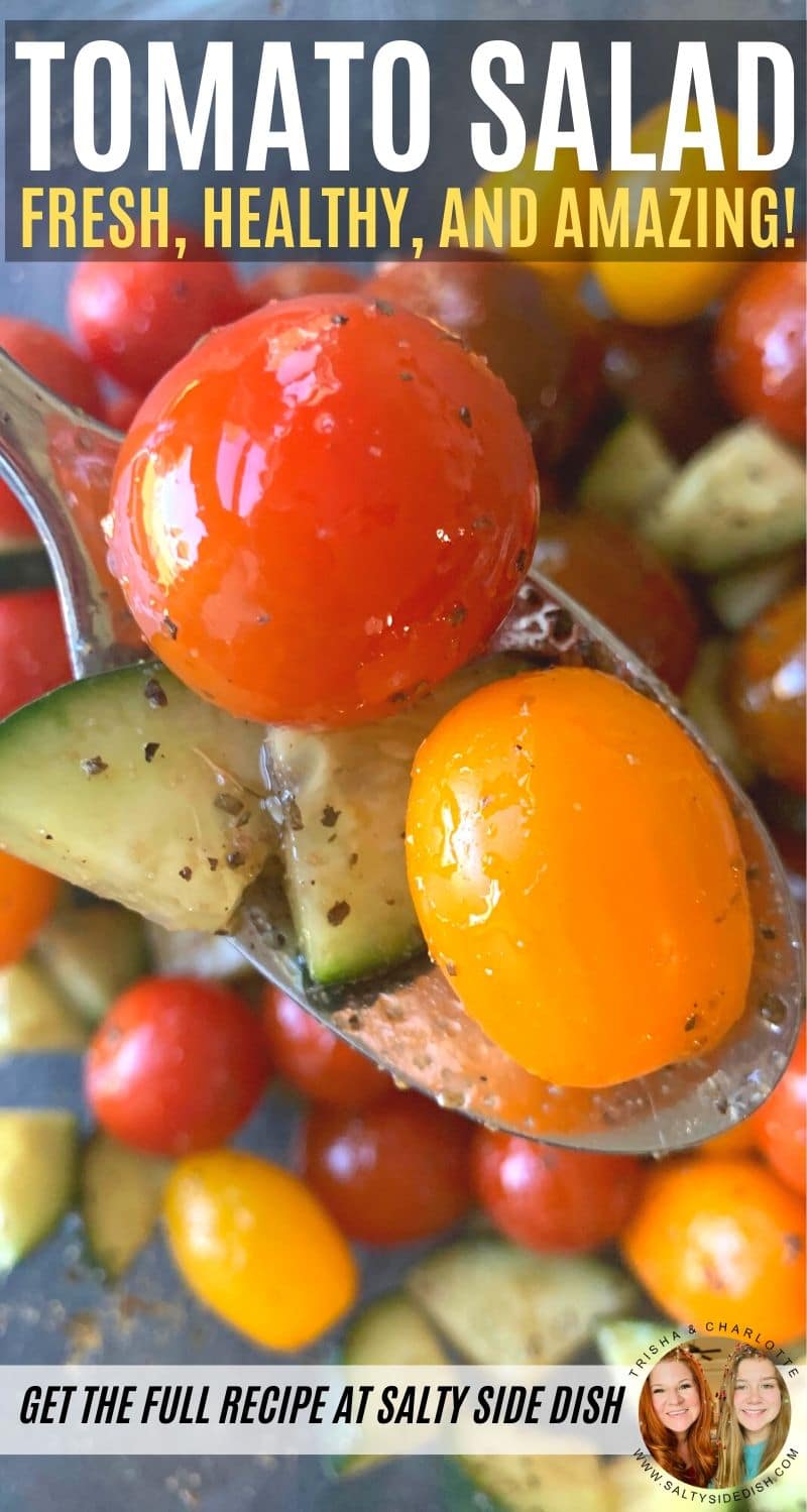 tomato salad pinterest pin