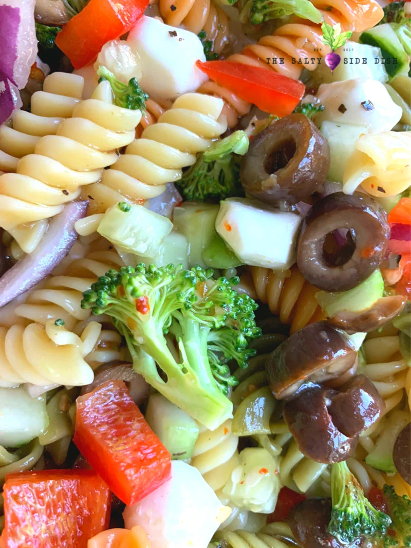 Tri Color Pasta Salad Recipe