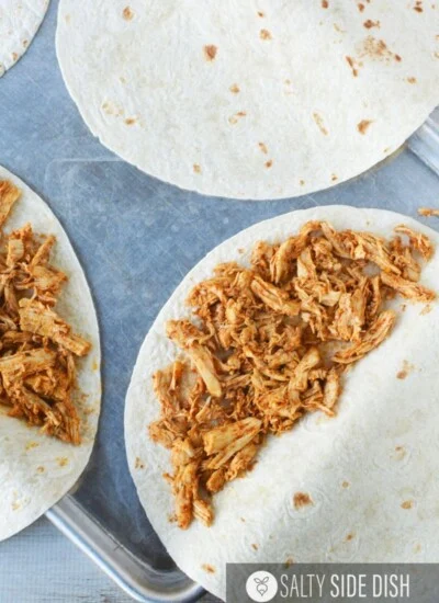 sheet pan chicken quesadilla recipe.